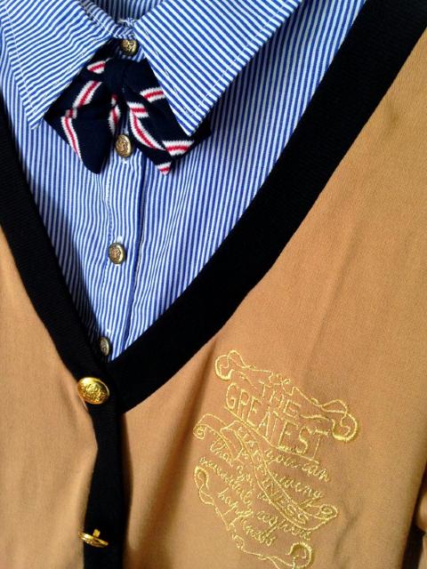 新品■コルザ ハニーズ◆定価2380円 重ね着デザイン クラシック ブラウス カットソー Lサイズ < ブランド  新品■コルザ ハニーズ◆定価2380円 重ね着デザイン クラシック ブラウス カットソー Lサイズ < ブランドの