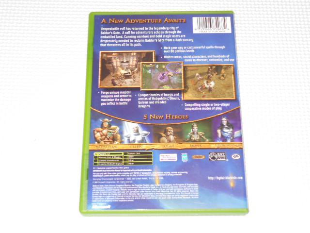 xbox★BALDUR'S GATE DARK ALLIANCE 2 海外版 < ゲーム本体/ソフト  xbox★BALDUR'S GATE DARK ALLIANCE 2 海外版 < ゲーム本体/ソフトの