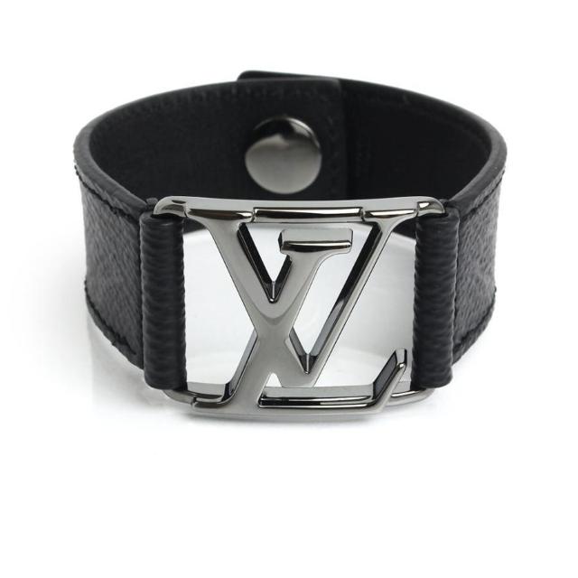 ☆ルイ ヴィトン LOUIS VUITTON ブラスレ ホッケンハイム ブレスレット モノグラムエクリプス/メンズ/ブラック☆美品 < ブランド ☆ルイ ヴィトン LOUIS VUITTON ブラスレ ホッケンハイム ブレスレット モノグラムエクリプス/メンズ/ブラック☆美品 < ブランドの