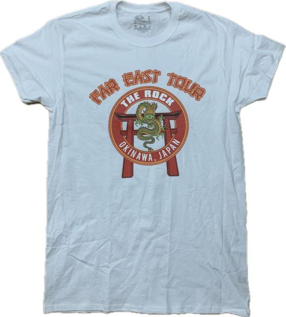 新品 FAR EAST TOUR THE ROCK US ミリタリTシャツ 白 M < 男性ファッション  新品 FAR EAST TOUR THE ROCK US ミリタリTシャツ 白 M  < 男性ファッションの