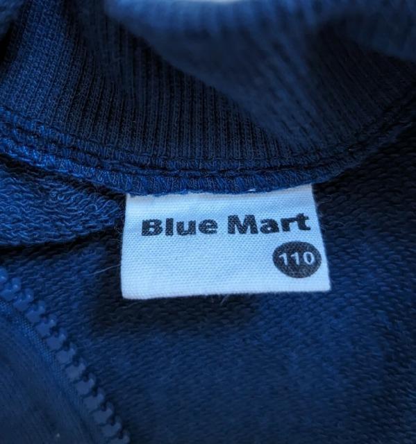 110★BlueMart★ジップアップパーカー★ジャケット★送料無料 < キッズ/ベビー  110★BlueMart★ジップアップパーカー★ジャケット★送料無料 < キッズ/ベビーの