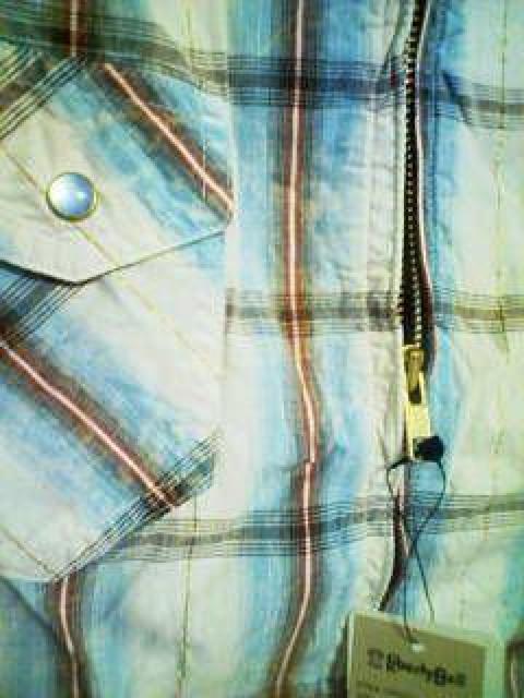 Aー595☆新品☆<Sale>メンズ長袖リバティーベルオーバーシャツ BL < 男性ファッション  Aー595☆新品☆<Sale>メンズ長袖リバティーベルオーバーシャツ BL < 男性ファッションの