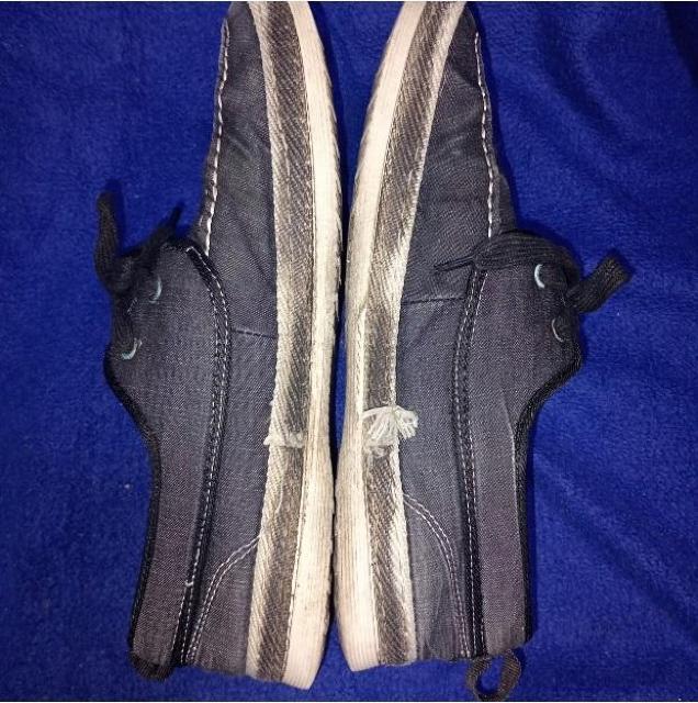 メンズ スニーカー 黒 ブラックデニム風 シューズ 26cm < 男性ファッション メンズ スニーカー 黒 ブラックデニム風 シューズ 26cm < 男性ファッションの