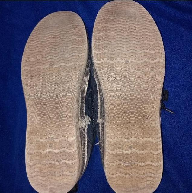 メンズ スニーカー 黒 ブラックデニム風 シューズ 26cm < 男性ファッション メンズ スニーカー 黒 ブラックデニム風 シューズ 26cm < 男性ファッションの