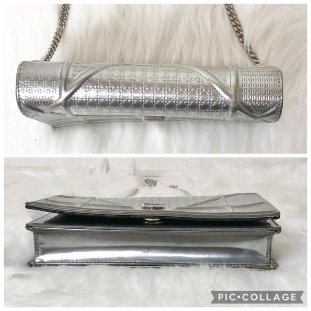 【廃盤】Christian Dior クリスチャンディオール チェーンショルダーバッグ ディオラマ シルバー < ブランド 【廃盤】Christian Dior クリスチャンディオール チェーンショルダーバッグ ディオラマ シルバー < ブランドの