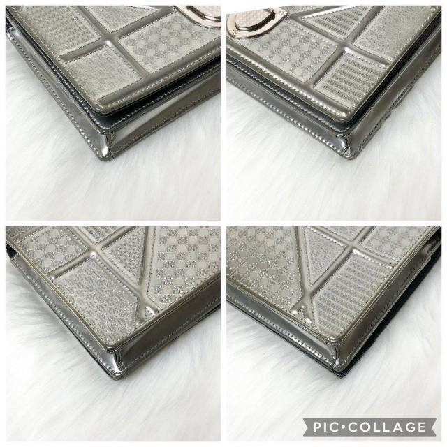 【廃盤】Christian Dior クリスチャンディオール チェーンショルダーバッグ ディオラマ シルバー < ブランド 【廃盤】Christian Dior クリスチャンディオール チェーンショルダーバッグ ディオラマ シルバー < ブランドの