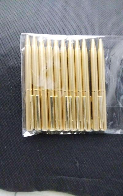 金属製ペン型アイテム 11本セット 未使用 ゴールドカラー 文房具 スタイラスペン風 < インテリア/ライフ 金属製ペン型アイテム 11本セット 未使用 ゴールドカラー 文房具 スタイラスペン風 < インテリア/ライフの