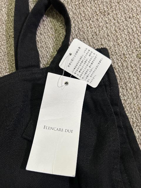 新品タグ付きELENCARE DUE★サス付きブラックデニムワイドパンツ < 女性ファッション 新品タグ付きELENCARE DUE★サス付きブラックデニムワイドパンツ < 女性ファッションの