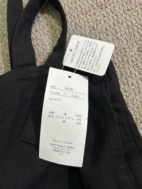 新品タグ付きELENCARE DUE★サス付きブラックデニムワイドパンツ < 女性ファッション 新品タグ付きELENCARE DUE★サス付きブラックデニムワイドパンツ < 女性ファッションの