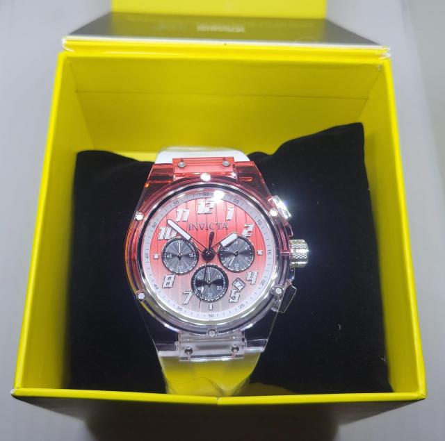 【特価品】INVICTA インビクタ 44mm S1Rally プリズム レッド×ホワイトラバー < 男性アクセサリー/時計 【特価品】INVICTA インビクタ 44mm S1Rally プリズム レッド×ホワイトラバー < 男性アクセサリー/時計の