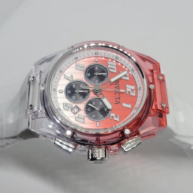 【特価品】INVICTA インビクタ 44mm S1Rally プリズム レッド×ホワイトラバー < 男性アクセサリー/時計 【特価品】INVICTA インビクタ 44mm S1Rally プリズム レッド×ホワイトラバー < 男性アクセサリー/時計の