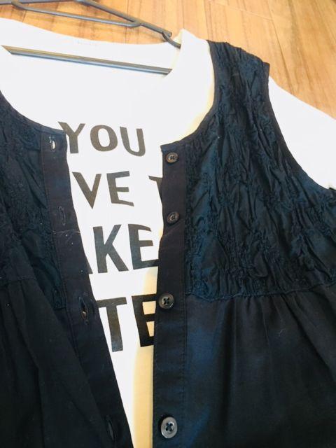 新品☆今期流行★オール前ボタン☆2点セット☆ < 女性ファッション  新品☆今期流行★オール前ボタン☆2点セット☆ < 女性ファッションの