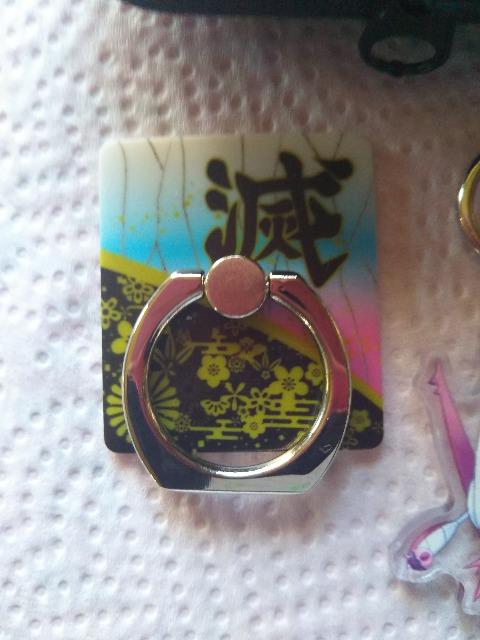 鬼滅☆しのぶモチーフ缶ポーチ&スマホリング&ねずこアクリルキーホルダー☆おまけ付 < アニメ/コミック/キャラクター  鬼滅☆しのぶモチーフ缶ポーチ&スマホリング&ねずこアクリルキーホルダー☆おまけ付 < アニメ/コミック/キャラクターの