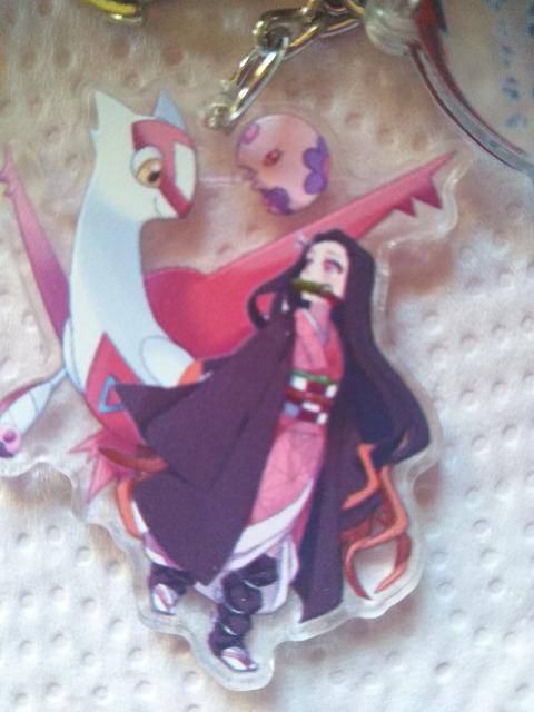 鬼滅☆しのぶモチーフ缶ポーチ&スマホリング&ねずこアクリルキーホルダー☆おまけ付 < アニメ/コミック/キャラクター  鬼滅☆しのぶモチーフ缶ポーチ&スマホリング&ねずこアクリルキーホルダー☆おまけ付 < アニメ/コミック/キャラクターの