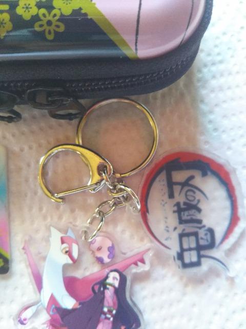 鬼滅☆しのぶモチーフ缶ポーチ&スマホリング&ねずこアクリルキーホルダー☆おまけ付 < アニメ/コミック/キャラクター  鬼滅☆しのぶモチーフ缶ポーチ&スマホリング&ねずこアクリルキーホルダー☆おまけ付 < アニメ/コミック/キャラクターの