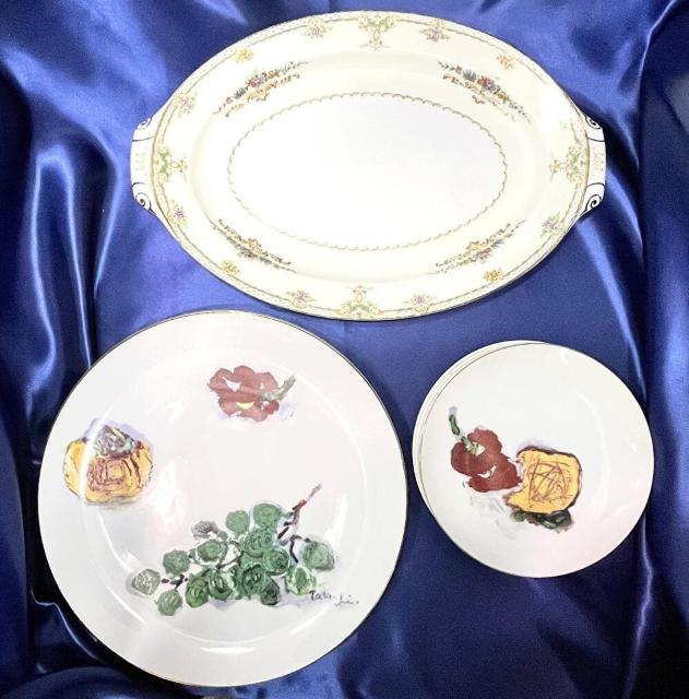 ■美品【NARUMI+Noritake】プレート2枚+中皿2枚+小皿4枚■ < インテリア/ライフ  ■美品【NARUMI+Noritake】プレート2枚+中皿2枚+小皿4枚■  < インテリア/ライフの