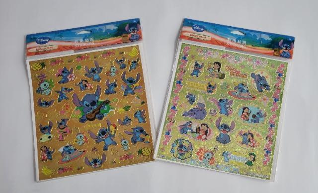 ス12A LILO&スティッチ 大判キラキラステッカー 12枚入り (3柄) < インテリア/ライフ ス12A LILO&スティッチ 大判キラキラステッカー 12枚入り (3柄) < インテリア/ライフの