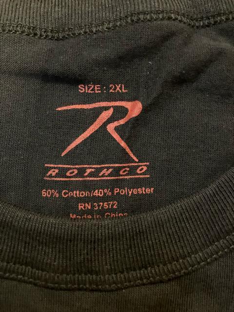 ROTHCO ロスコ 星条旗  プリント  大きいsize 2XL  黒ブラック < ブランド  ROTHCO ロスコ 星条旗  プリント  大きいsize 2XL  黒ブラック < ブランドの
