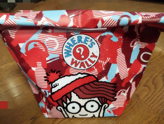 ウォーリーをさがせ!保冷ランチバック 自立するクラッチタイプ マジックテープ付き < インテリア/ライフ  ウォーリーをさがせ!保冷ランチバック 自立するクラッチタイプ マジックテープ付き  < インテリア/ライフの