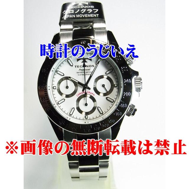 テクノス 紳士 クロノグラフ TP0403SW 定価¥55,000-(税込)新品 < 男性アクセサリー/時計  テクノス 紳士 クロノグラフ TP0403SW 定価¥55,000-(税込)新品 < 男性アクセサリー/時計の