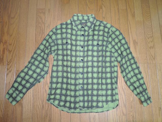 CALEE キャリー チェック柄シャツ M 緑系 長袖シャツ < ブランド CALEE キャリー チェック柄シャツ M 緑系 長袖シャツ < ブランドの