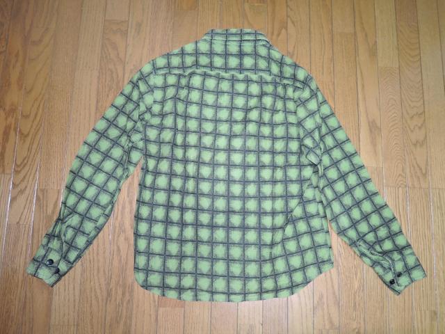 CALEE キャリー チェック柄シャツ M 緑系 長袖シャツ < ブランド CALEE キャリー チェック柄シャツ M 緑系 長袖シャツ < ブランドの