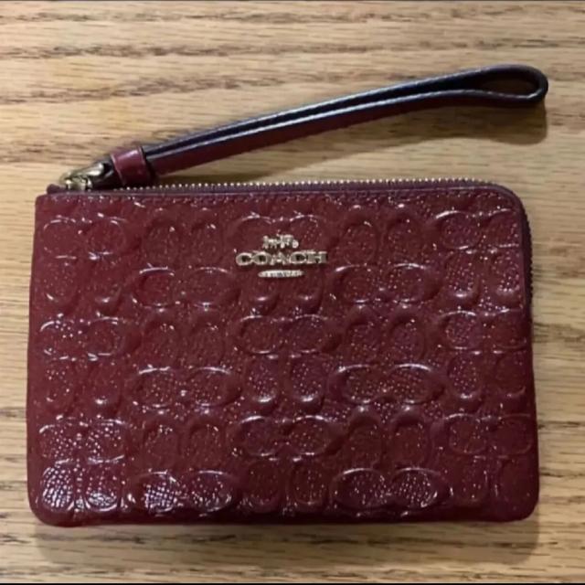 coach コーチ 財布 ウォレット ポーチ バーガンディ シガレットケース コーチ ポーチ レザー 小物入れ シグネチャー < ブランド coach コーチ 財布 ウォレット ポーチ バーガンディ シガレットケース コーチ ポーチ レザー 小物入れ シグネチャー < ブランドの