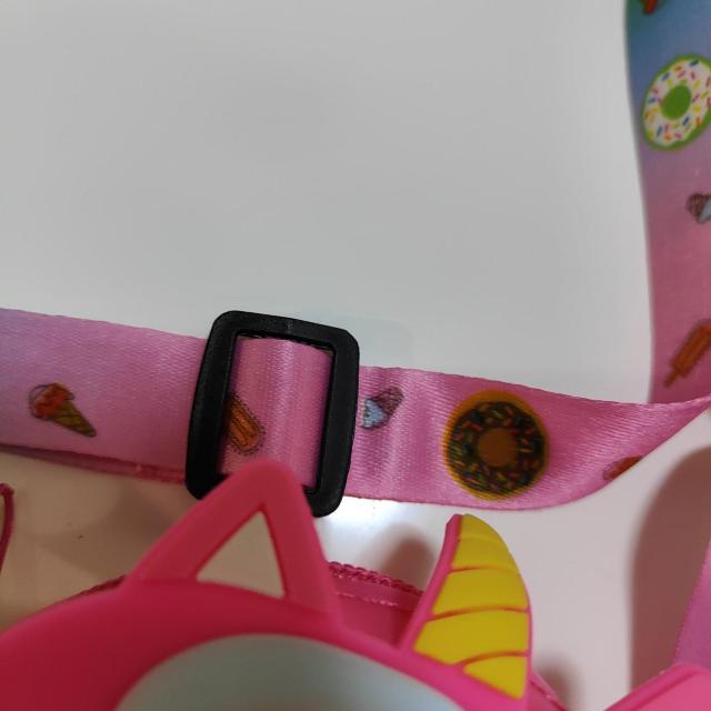 ユニコーン シリコン ショルダーバッグ ピンク ポップイット < キッズ/ベビー  ユニコーン シリコン ショルダーバッグ ピンク ポップイット < キッズ/ベビーの