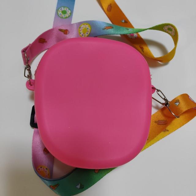 ユニコーン シリコン ショルダーバッグ ピンク ポップイット < キッズ/ベビー  ユニコーン シリコン ショルダーバッグ ピンク ポップイット < キッズ/ベビーの