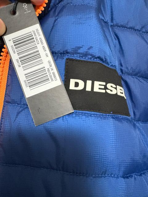 【新品・タグ付き】DIESEL ディーゼル青ダウンジャケット14Y < ブランド 【新品・タグ付き】DIESEL ディーゼル青ダウンジャケット14Y < ブランドの