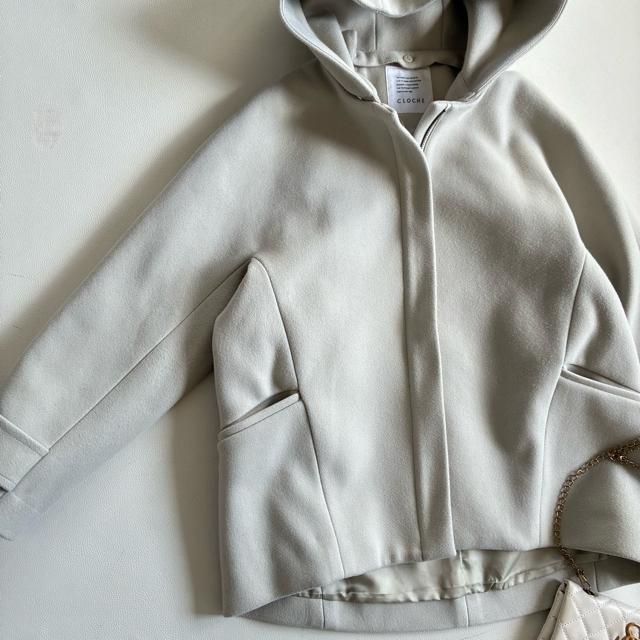 �����i���N���V�F���E�[�����t�[�h�t��2way�R�[�g���A�C�{���[�x�[�W�����傫��M �� �����t�@�b�V������ 