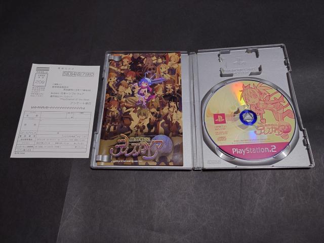 PS2 魔界戦記ディスガイア PlayStation2 the Best / アンケートハガキ付き < ゲーム本体/ソフト PS2 魔界戦記ディスガイア PlayStation2 the Best / アンケートハガキ付き < ゲーム本体/ソフトの
