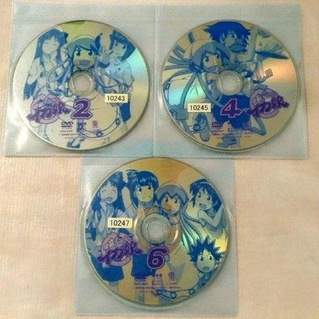 DVD「侵略!イカ娘(第1期) 全6巻」レンタル落ち < CD/DVD/ビデオ DVD「侵略!イカ娘(第1期) 全6巻」レンタル落ち < CD/DVD/ビデオの