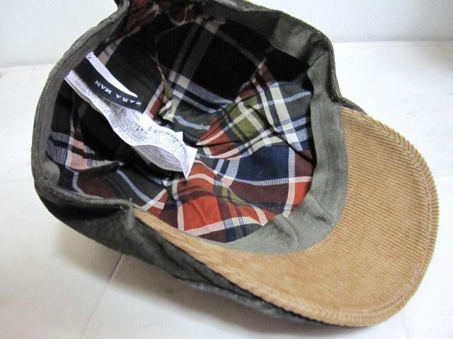 □ZARA/ザラ デザイン ハンチング/メンズ・M☆新品 < ブランド  □ZARA/ザラ デザイン ハンチング/メンズ・M☆新品 < ブランドの