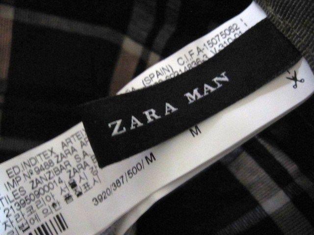 □ZARA/ザラ デザイン ハンチング/メンズ・M☆新品 < ブランド  □ZARA/ザラ デザイン ハンチング/メンズ・M☆新品 < ブランドの