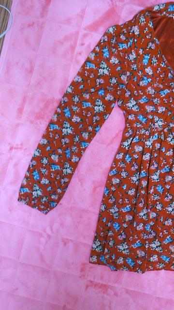 激カワ!! 姫系 花柄ワンピ 赤 長袖 ロリータ 新品 激安 < 女性ファッション  激カワ!! 姫系 花柄ワンピ 赤 長袖 ロリータ 新品 激安 < 女性ファッションの