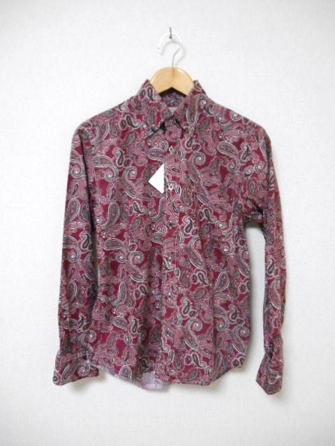 □ユナイテッドアローズ ペイズリー柄 長袖シャツ/メンズ/S☆新品 < ブランド □ユナイテッドアローズ ペイズリー柄 長袖シャツ/メンズ/S☆新品 < ブランドの