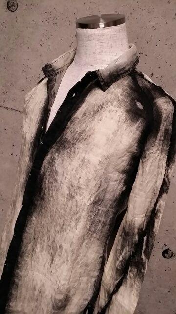 ViKMRIIP Discharged Linen Shirt 1  uh 