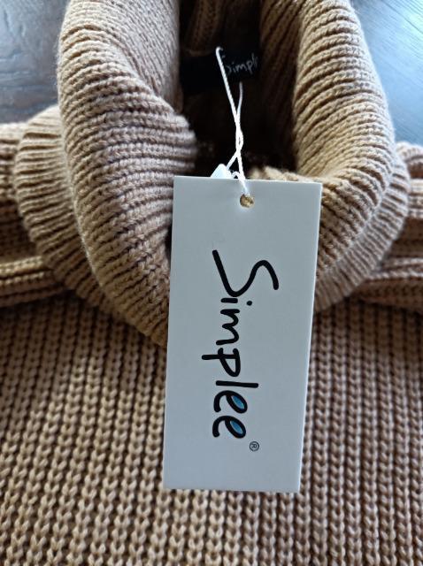 Simplee★新品タグ付き★ポンチョ★上品キャメル★あったか素敵★定価8000円 < 女性ファッション Simplee★新品タグ付き★ポンチョ★上品キャメル★あったか素敵★定価8000円 < 女性ファッションの