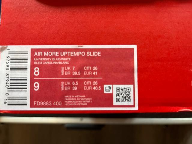 NIKE AIR MORE UPTEMPO SLIDE ナイキ エア モア アップテンポ スライド サンダル 新品 未使用 < 男性ファッション  NIKE AIR MORE UPTEMPO SLIDE ナイキ エア モア アップテンポ スライド サンダル 新品 未使用 < 男性ファッションの