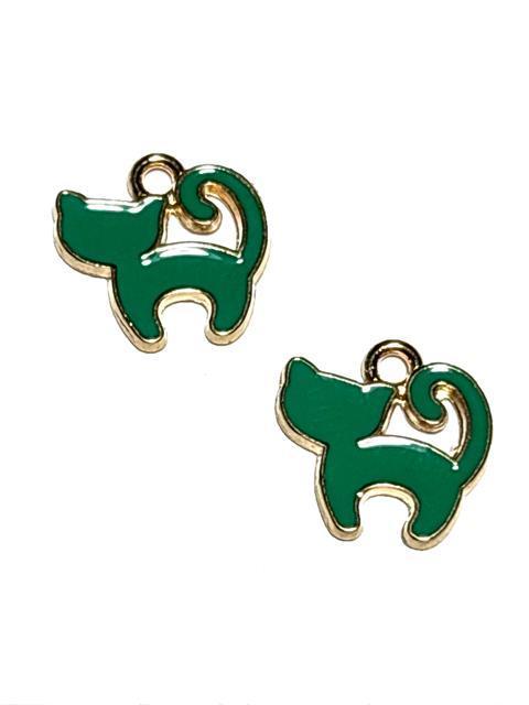 979 緑色 小さい猫ちゃん 2個 エナメルチャーム 金属パーツ アクセサリー材料 ねこネコ < ペット/手芸/園芸 979 緑色 小さい猫ちゃん 2個 エナメルチャーム 金属パーツ アクセサリー材料 ねこネコ < ペット/手芸/園芸の