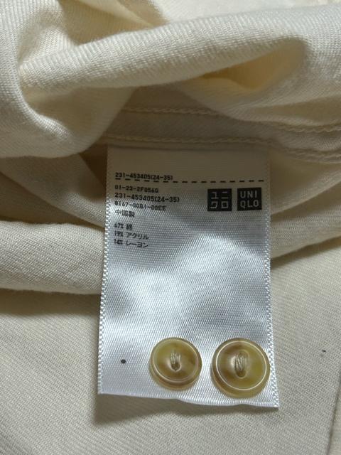 ユニクロ ソフトブラッシュドシャツ 長袖シャツ 長袖ブラウス オフホワイト L < ブランド ユニクロ ソフトブラッシュドシャツ 長袖シャツ 長袖ブラウス オフホワイト L < ブランドの