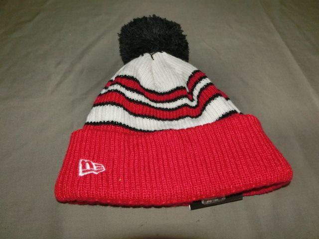 USA購入 NEWERA製 NFL【SanFrancisco49ers】ロゴ刺繍ニットCAP < 男性ファッション  USA購入 NEWERA製 NFL【SanFrancisco49ers】ロゴ刺繍ニットCAP < 男性ファッションの