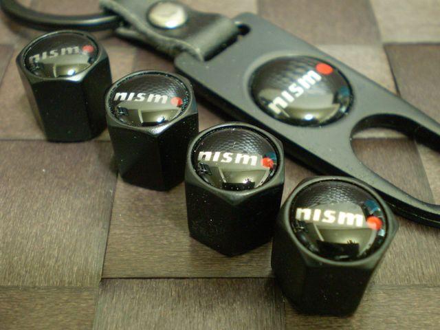 NISMO ニスモ エアーバルブキャップ ブラック キーホルダー付 < 自動車/バイク NISMO ニスモ エアーバルブキャップ ブラック キーホルダー付 < 自動車/バイク