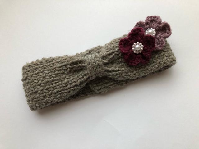 ハンドメイド ヘアバンド ウール100% SM2好き axes好き 茶灰 < 女性ファッション  ハンドメイド ヘアバンド ウール100% SM2好き axes好き 茶灰 < 女性ファッションの