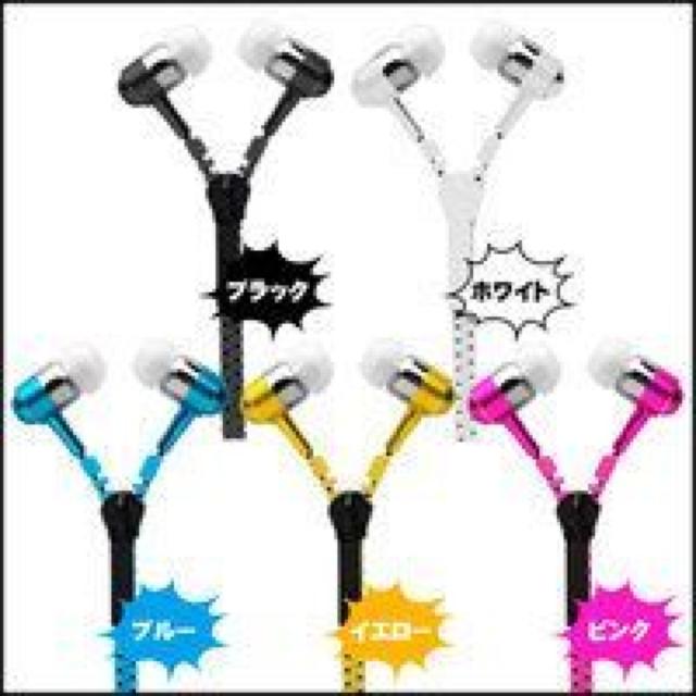 送料無料 ジッパー型・カラフルイヤホン・イヤホン < 家電/AV 送料無料 ジッパー型・カラフルイヤホン・イヤホン < 家電/AVの