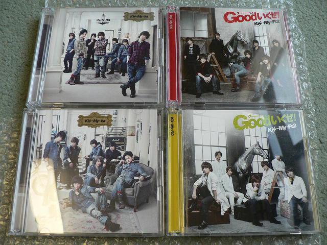 Kis-My-Ft2/アルバム『Kis-My-1st』&『Goodいくぜ!』初回限定盤:4枚セット/6CD+2DVD < タレントグッズ  Kis-My-Ft2/アルバム『Kis-My-1st』&『Goodいくぜ!』初回限定盤:4枚セット/6CD+2DVD  < タレントグッズの