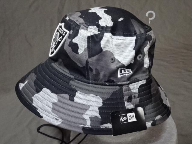 【NEW ERA】 NFL ラスベガス レイダース カモフラ柄 サファリハット < ブランド  【NEW ERA】 NFL ラスベガス レイダース カモフラ柄 サファリハット < ブランドの