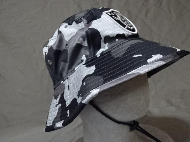 【NEW ERA】 NFL ラスベガス レイダース カモフラ柄 サファリハット < ブランド  【NEW ERA】 NFL ラスベガス レイダース カモフラ柄 サファリハット < ブランドの