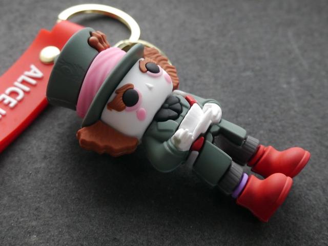新品 不思議の国のアリス マッドハッター 帽子屋 フィギュアマスコット キーホルダー バッグチャーム < 女性ファッション  新品 不思議の国のアリス マッドハッター 帽子屋 フィギュアマスコット キーホルダー バッグチャーム < 女性ファッションの